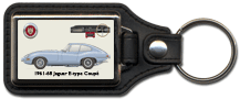 Jaguar E-Type Coupe S1 1961-68 Keyring 2